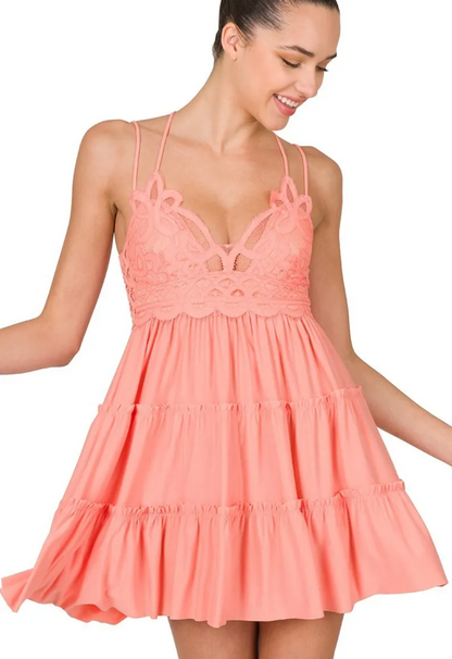 Seductive Summer Lace Dress