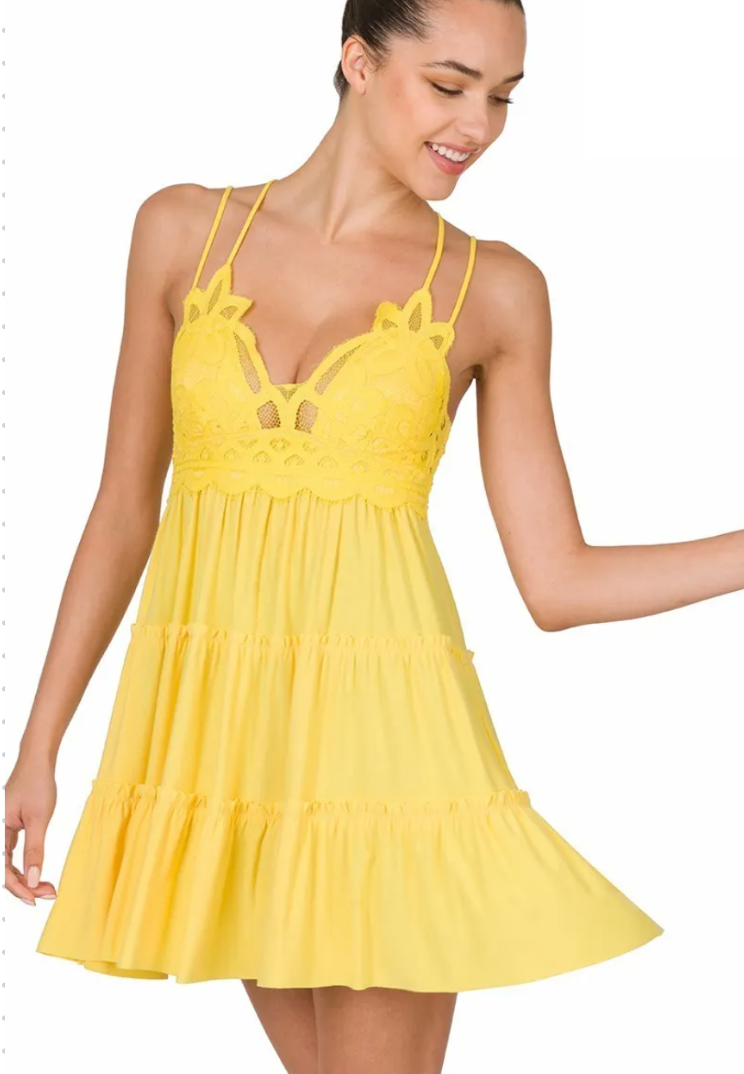 Seductive Summer Lace Dress