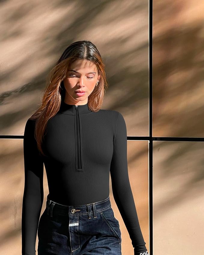 Snatched Glam Zip Body Suit Set