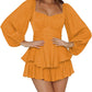 Ruffle Romper Dress