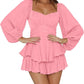 Ruffle Romper Dress