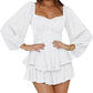 Ruffle Romper Dress